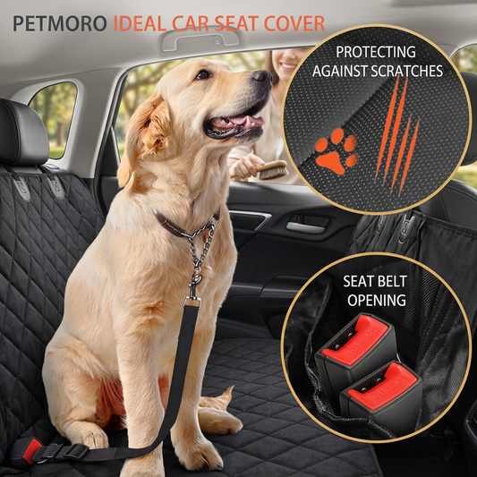 Waterproof Dog Car Seat Cover for Back Seats